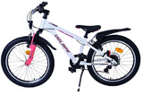 Volare XC Race Children's Bicycle 20 Zoll 7 Geschwindigkeit Weiß Pink