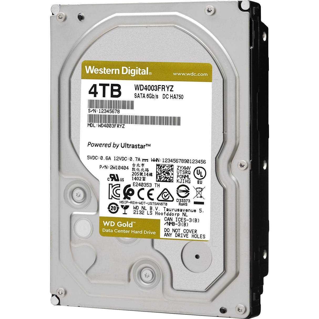 Wd zlato, 4 TB