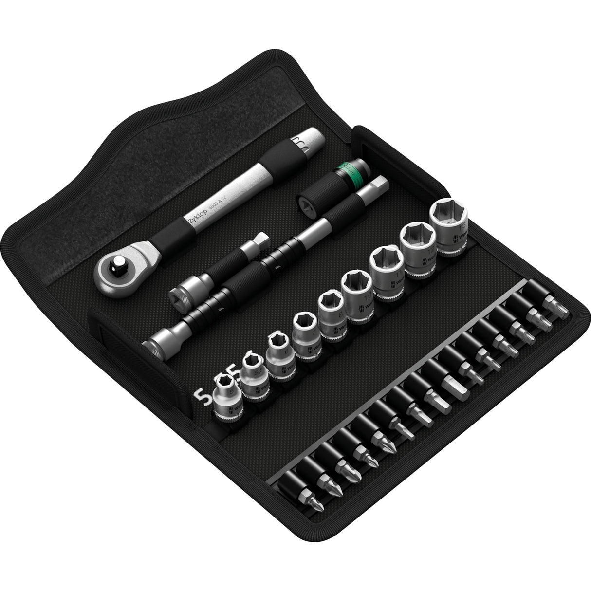 Waa 8100 Sa 7 Zyklop Metal Rattens setze véier