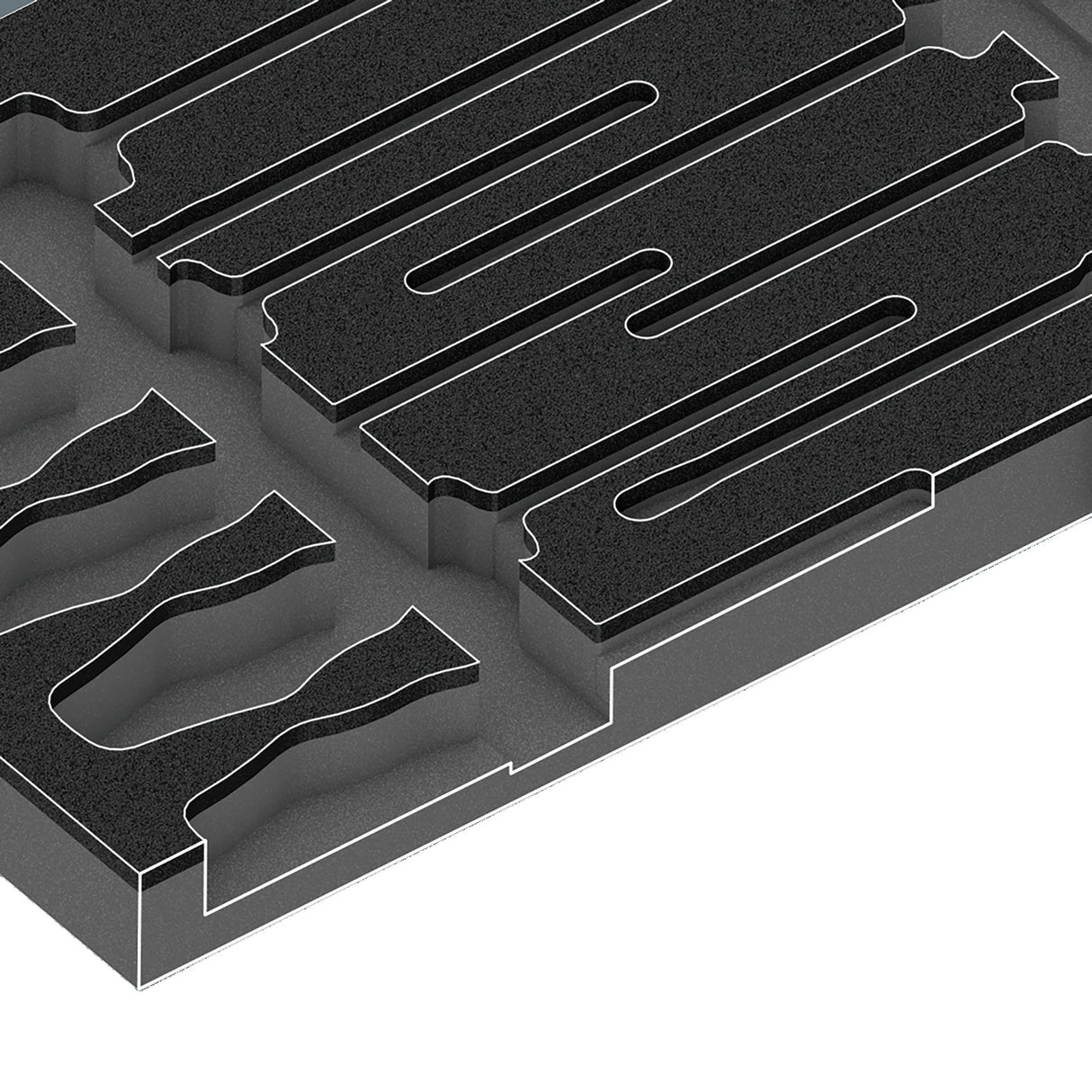 Wera 9710 Foaming insert with screwdriver