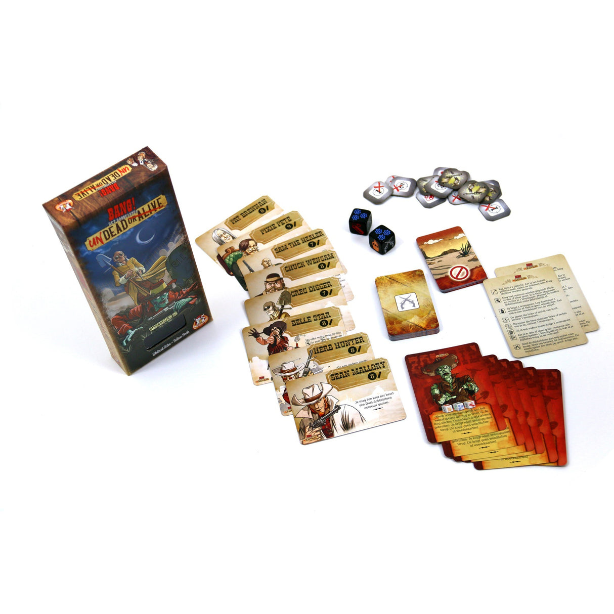 White Goblin Games Bang! Das Würfelspiel: Untoter oder lebendig (Expansion
