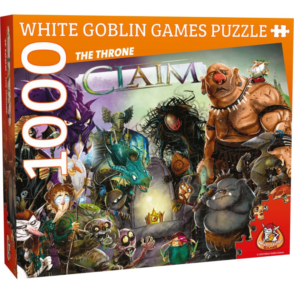 Wäiss GoBlin Spiller behaapt Puzzel: den Troun