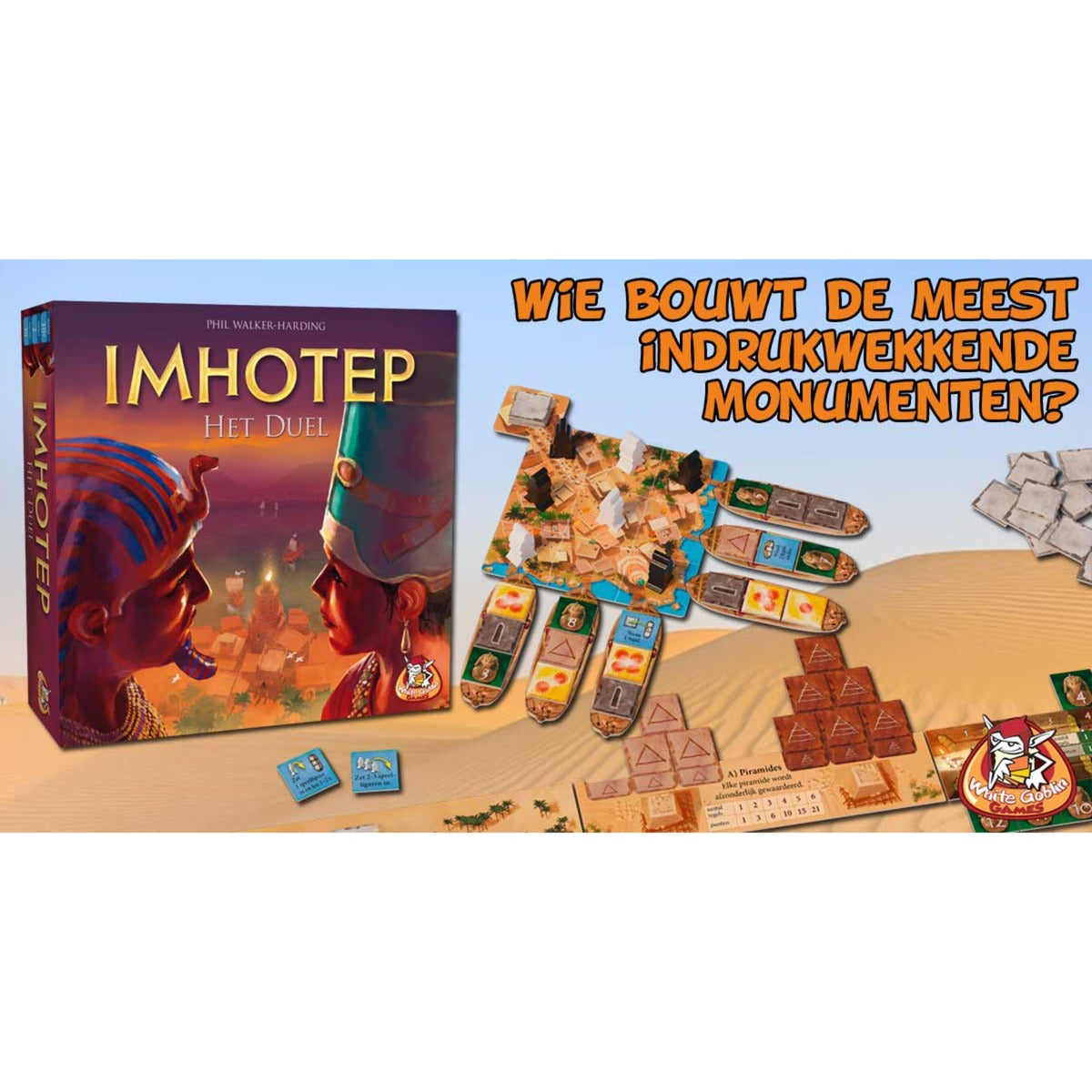 Weiße Goblin -Spiele IMHOTEP: Das Duell