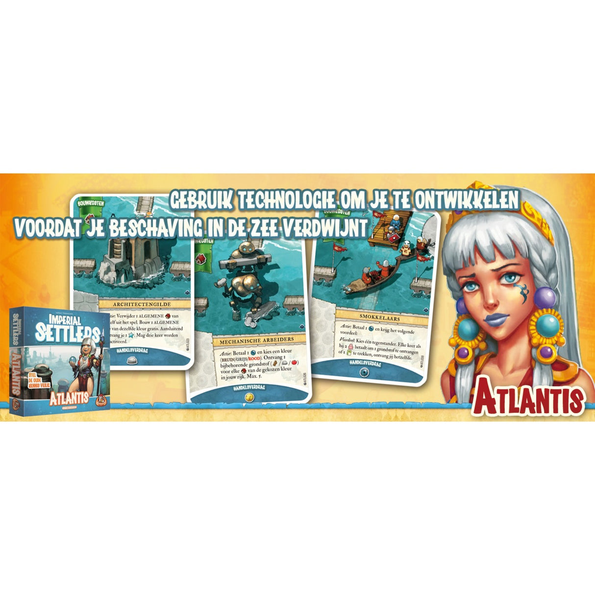 White Goblin Games Imperial Settlers: Atlantis