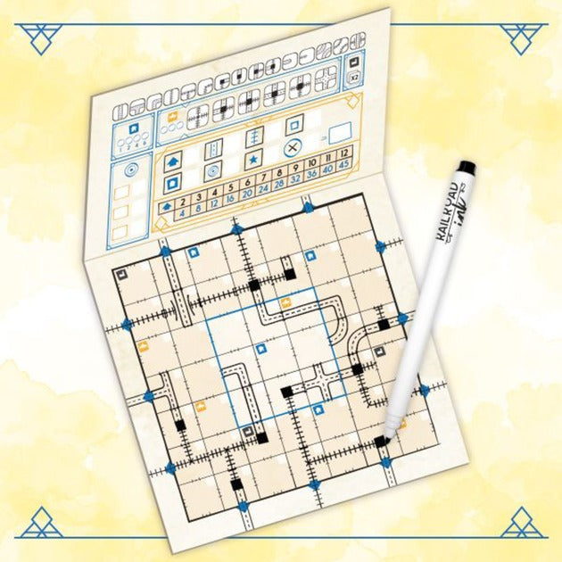 White Goblin Games Railroad Ink (Golden Yellow Version)