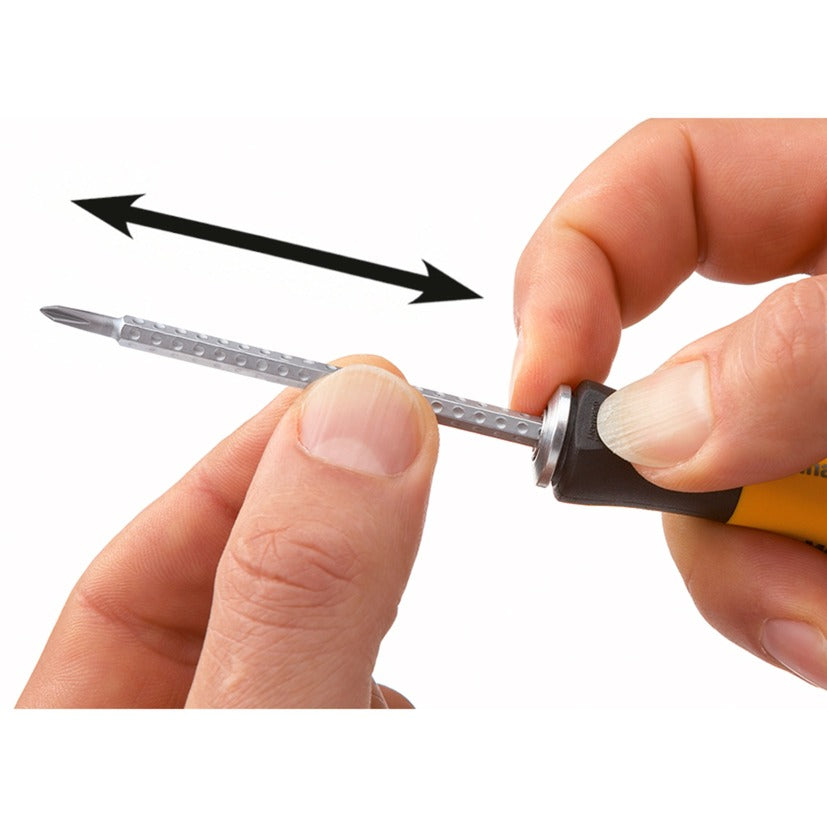 Wiha Screwdriver with System 4 change shaft set,