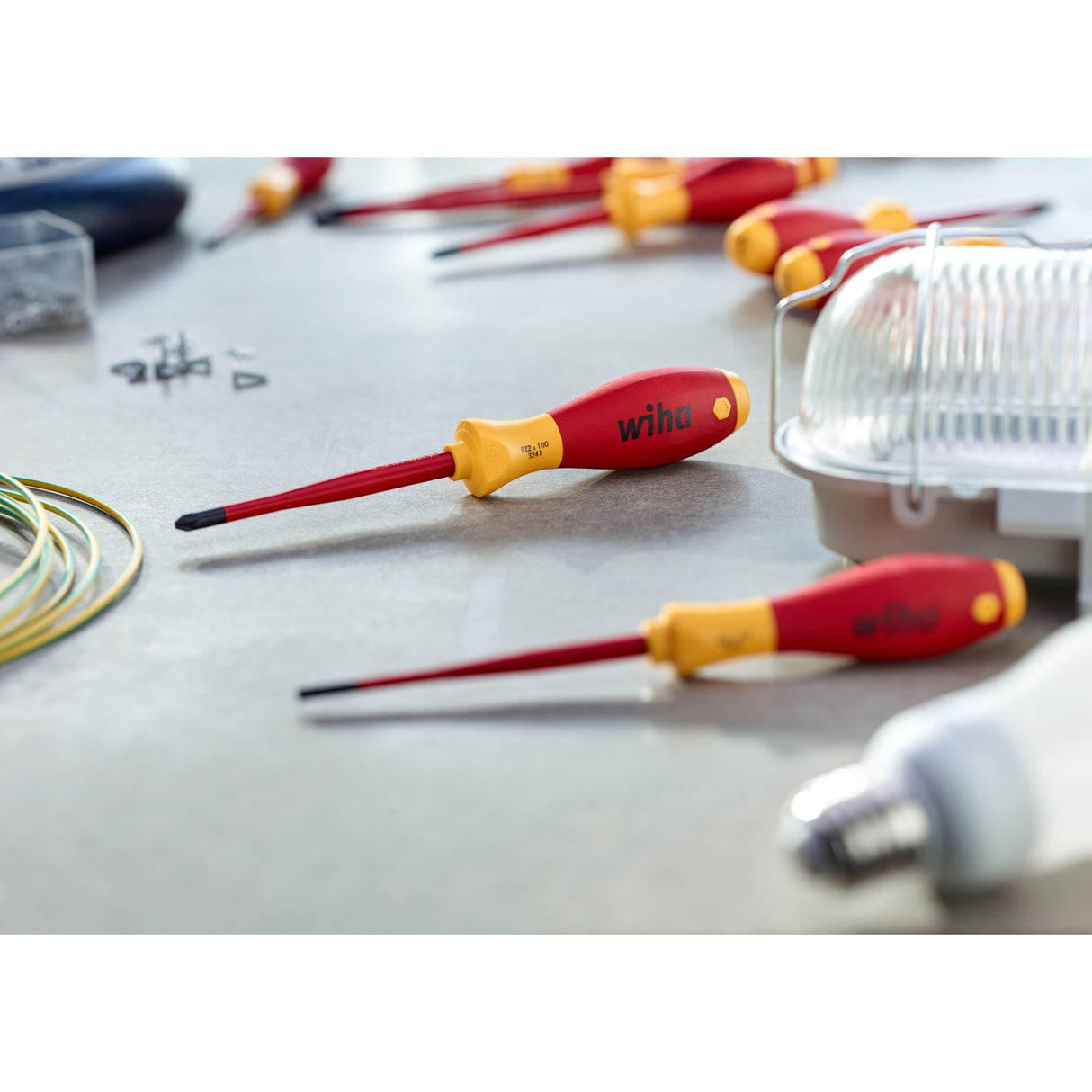 Wiha screwdriver set SoftFinish Electric Slimfix