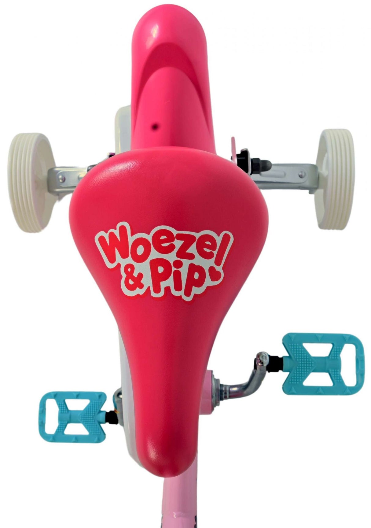 Woezel Pip Children's Bike - Girls - 12 Inch - Pink