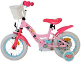 Woezel Pip Children's Bike - Girls - 12 Inch - Pink
