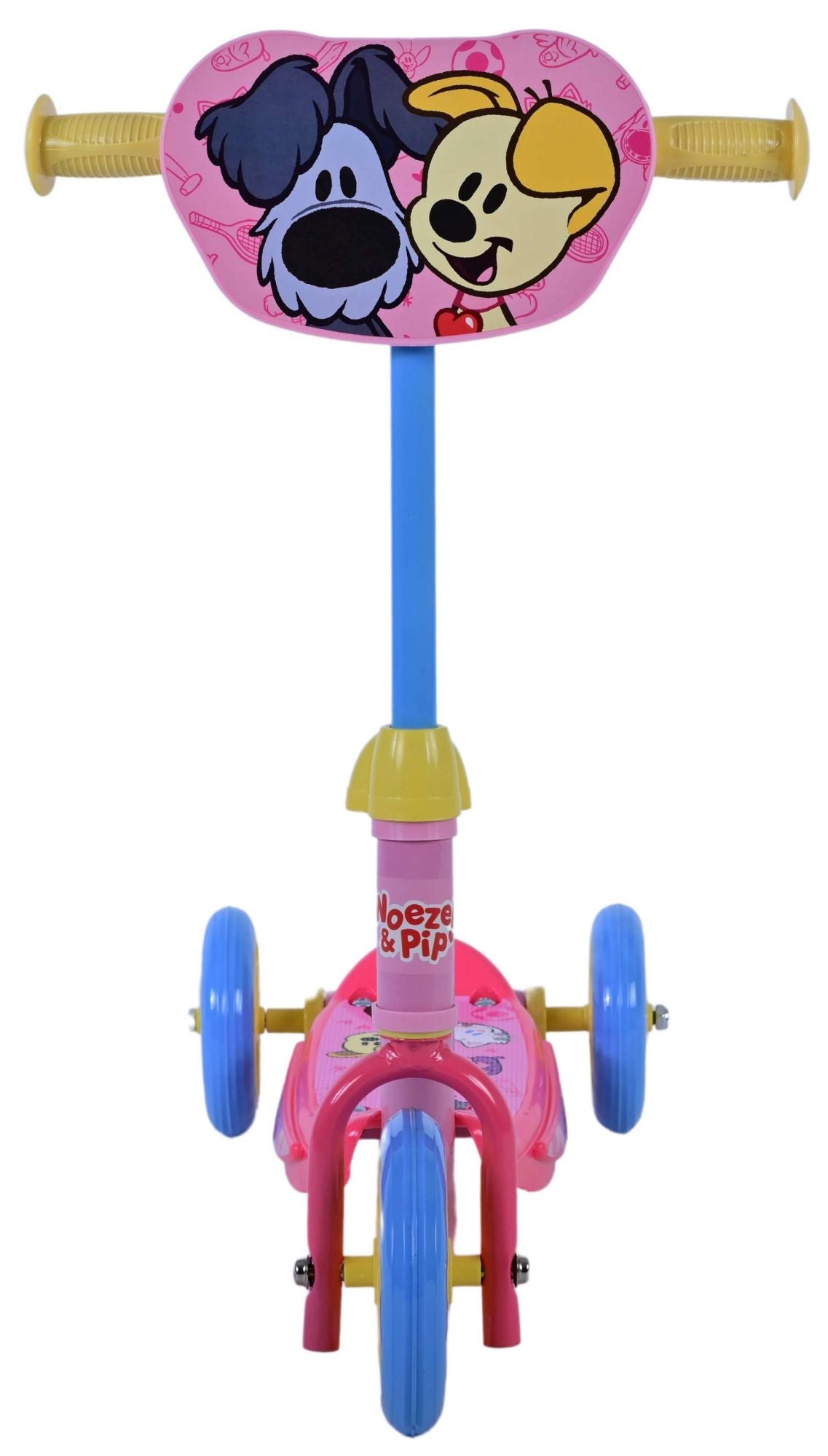 Woezel pip pip pip step piger lyserød blå gul