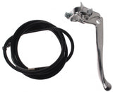 Knijprem -Set hinter Aluminium Silber