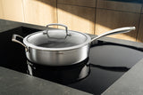 Arbaer Span Induction Ø 28 cm with honeycomb anti-stick coating with lid