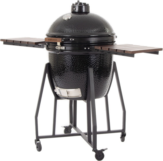 Arbaer kamado velik Ø 21 palcev z okvirjem keramično črno
