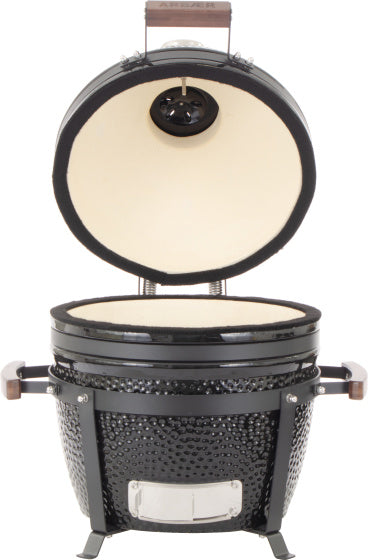 Arbaer Kamado Medium Ø 16 palců s keramickou černou rámem