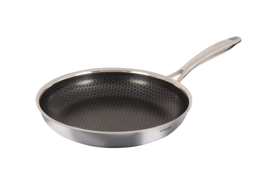 Arbaer frying pan induction Ø 28 cm with honeycomb anti-stick coating