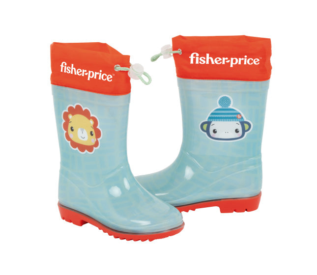 Arditex Rain boots Fisher-Price Junior PVC Textile Light Blue Red Size 20