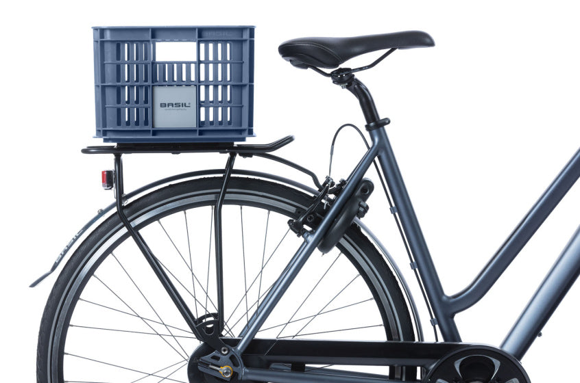 Basil Fietskrat S - Small - 17,5 litrů - modrá