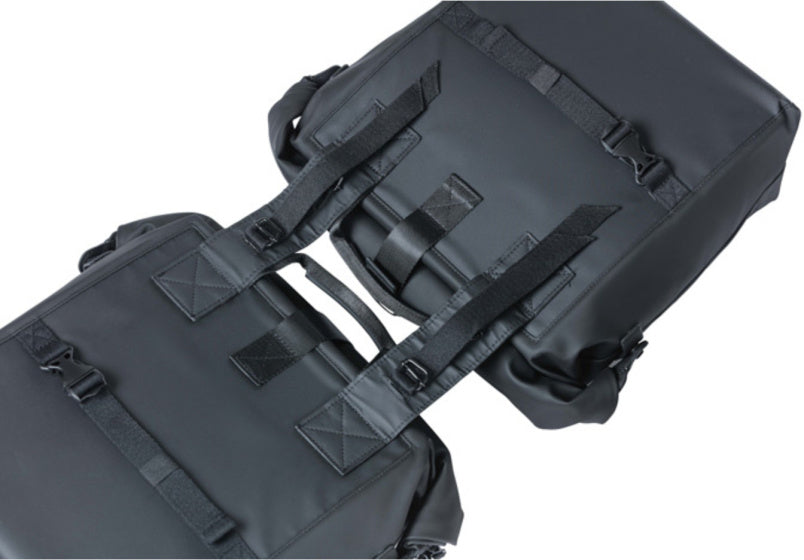 Basil Soho Nordlicht Doppelfahrradbeutel - wasserdicht, schwarz, 41l