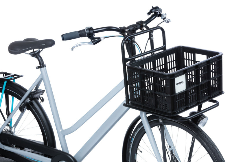 Basil Fietskrat S - Small - 17,5 litrů - černá