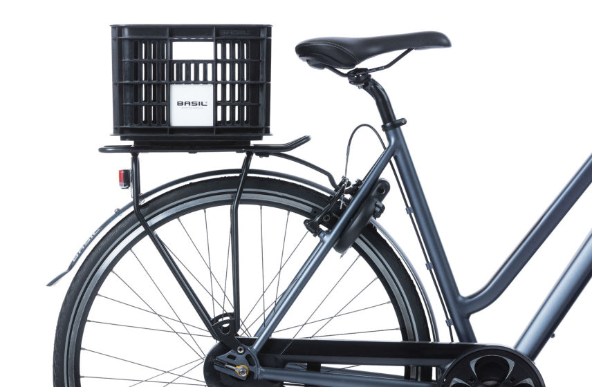 Basil Fietskrat S - Small - 17,5 litrů - černá