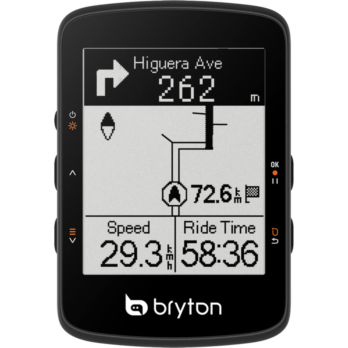 Bryton - jezdec 460 E Bicycle Computer GPS