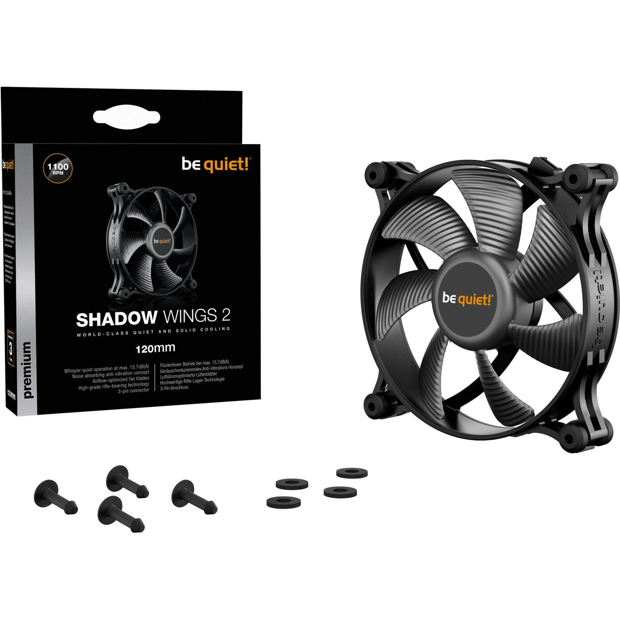 Be Quiet! Shadow 2 120 mm