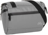 Bike Carbon Water -Repellent styretaske med skulderstix 5L grå