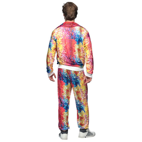 Boland Disco Dude Tracksuit Men Multicolor Størrelse M