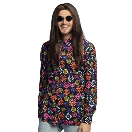 Boland Blumenhemd Männer Polyester Größe l