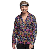 Boland Blumenhemd Männer Polyester Größe l