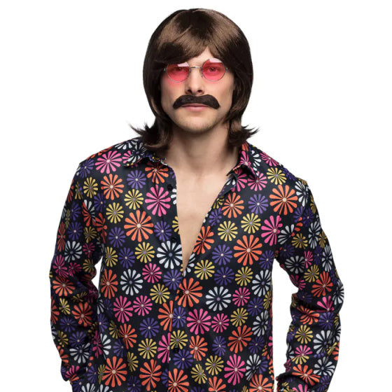 Boland Blumenhemd Männer Polyester Größe l