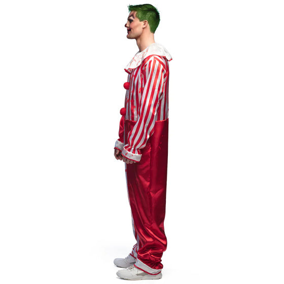 Boland Killer clown kostuum heren rood wit maat 54 56 (XL)