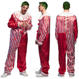 Boland Killer clown kostuum heren rood wit maat 54 56 (XL)