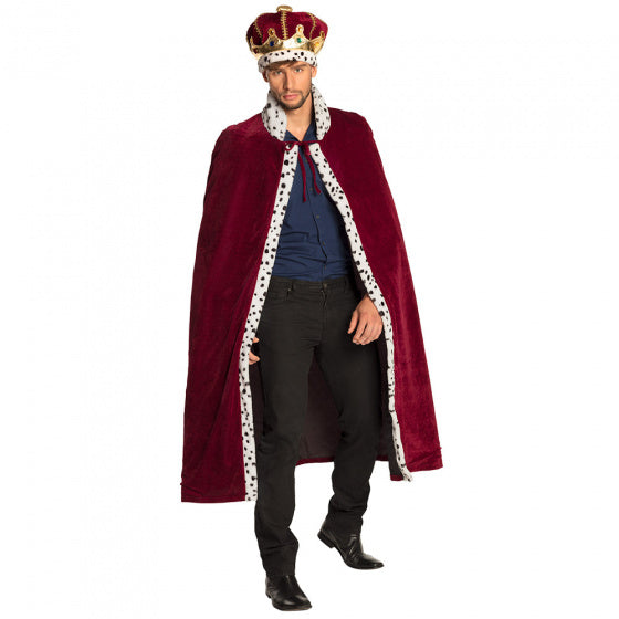 Boland Costum set Majesteit Unisex Polyester Red One-Size