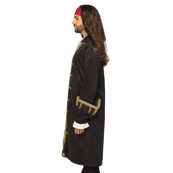 Boland Pirate jacket Polyester Men Black Gold Size XL (54)