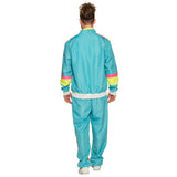 Boland Retro Tracksuit Mænds polyesterblå størrelse L