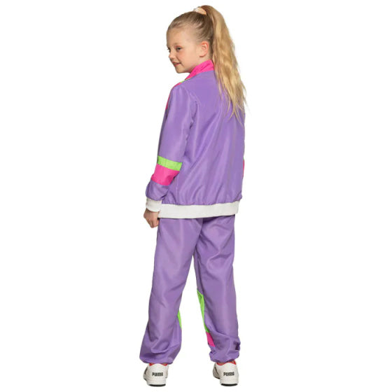 Boland Trainingspak Retro Junior Polyester mt 10-12 Jaar