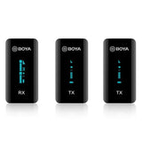 Boya 2.4 GHz Ultra-Compact Microphone Wireless by-XM6-S2