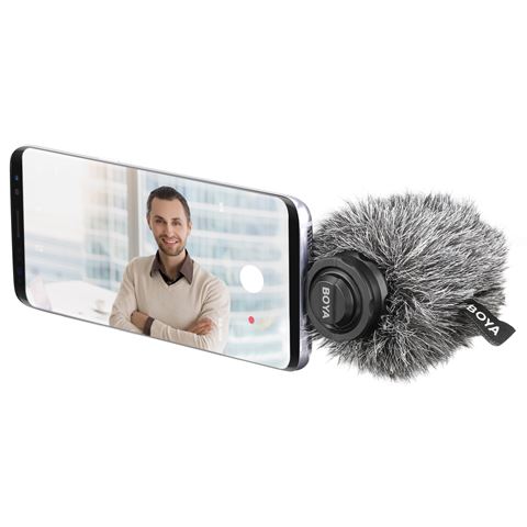 Boya Digital Shotgun Microphone BY-DM100 pour Android USB-C