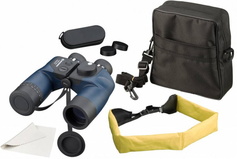 Bresser Topas 7x50 binoculars Compass Blue