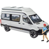 Bruder Mercedes Benz Sprinter camper with driver