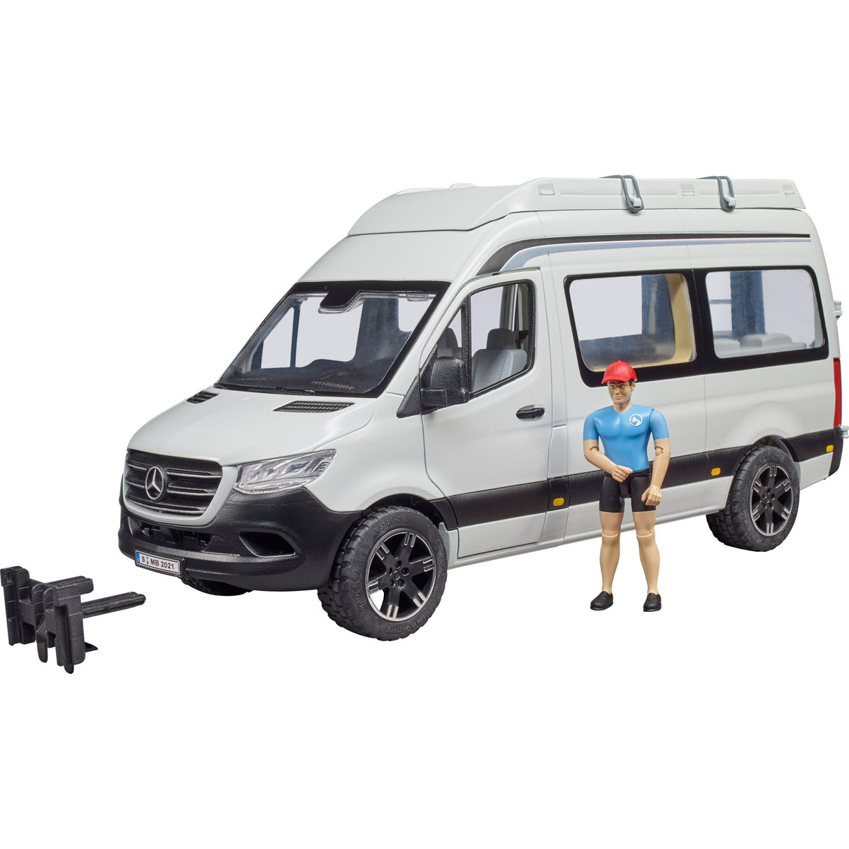 Bruder Mercedes Benz Sprinter camper with driver