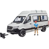 Bruder Mercedes Benz Sprinter camper with driver