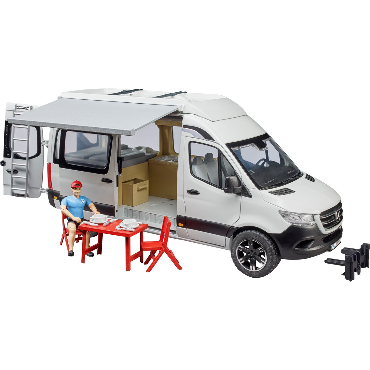 Bruder Mercedes Benz Sprinter camper with driver