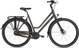 Hliníkový rám BSP Voyager 28 palců 50 cm dámy 7V Rollerbrake tmavě hnědá