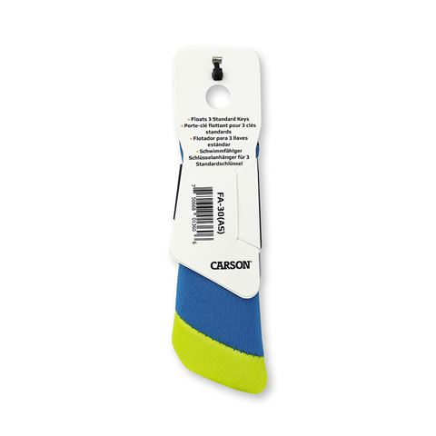 Anillo de llave flotante de Carson para 3 teclas - Blue Green