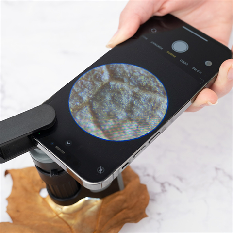 Carson Handmicroscope MM-350 mikrobrit plus 60-120x s adaptérem smartphonu
