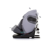 Chipolino avtosedež I-velikost 40-150 cm Isofix 360 ° Granit siva
