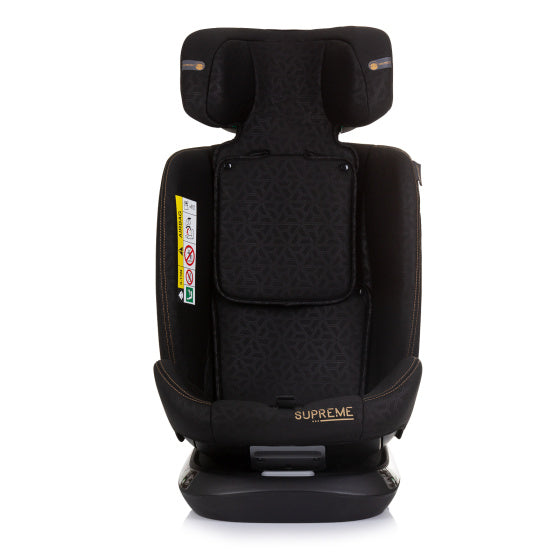 Seggiolino auto chipolino I-size 40-150 cm isofix 360 ° Obsidian nero
