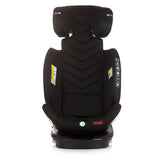 Seggiolino auto chipolino I-size 40-150 cm isofix 360 ° Obsidian nero